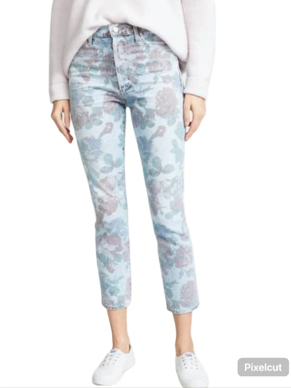 Citizens of Humanity Olivia Crop high rise slim jeans in size 25.